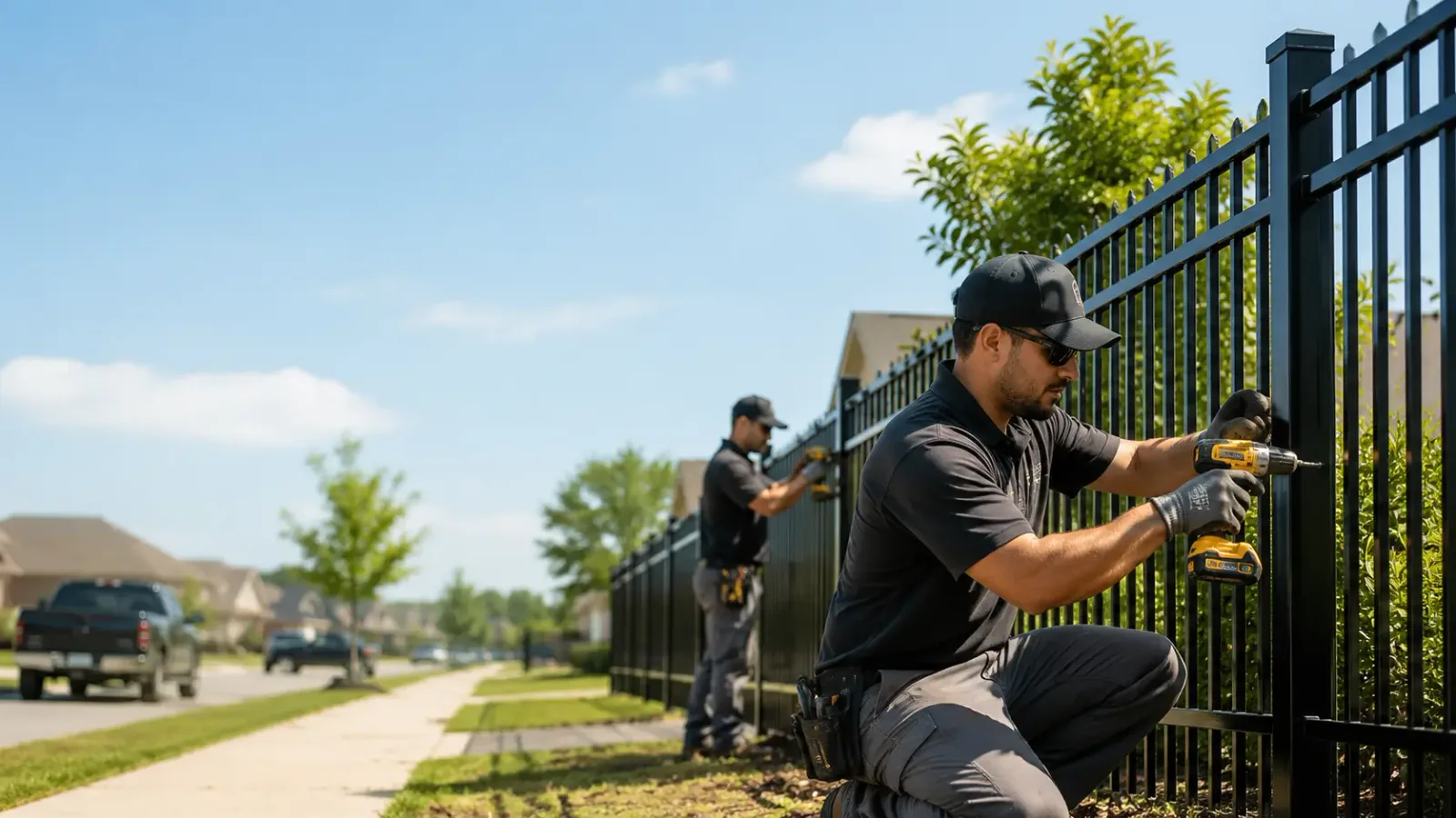 Metal Fence Installation in Litchfield, OH